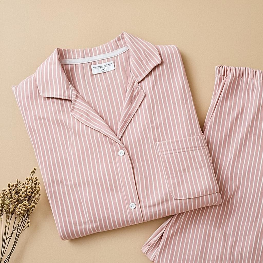 Cotton Striped Set